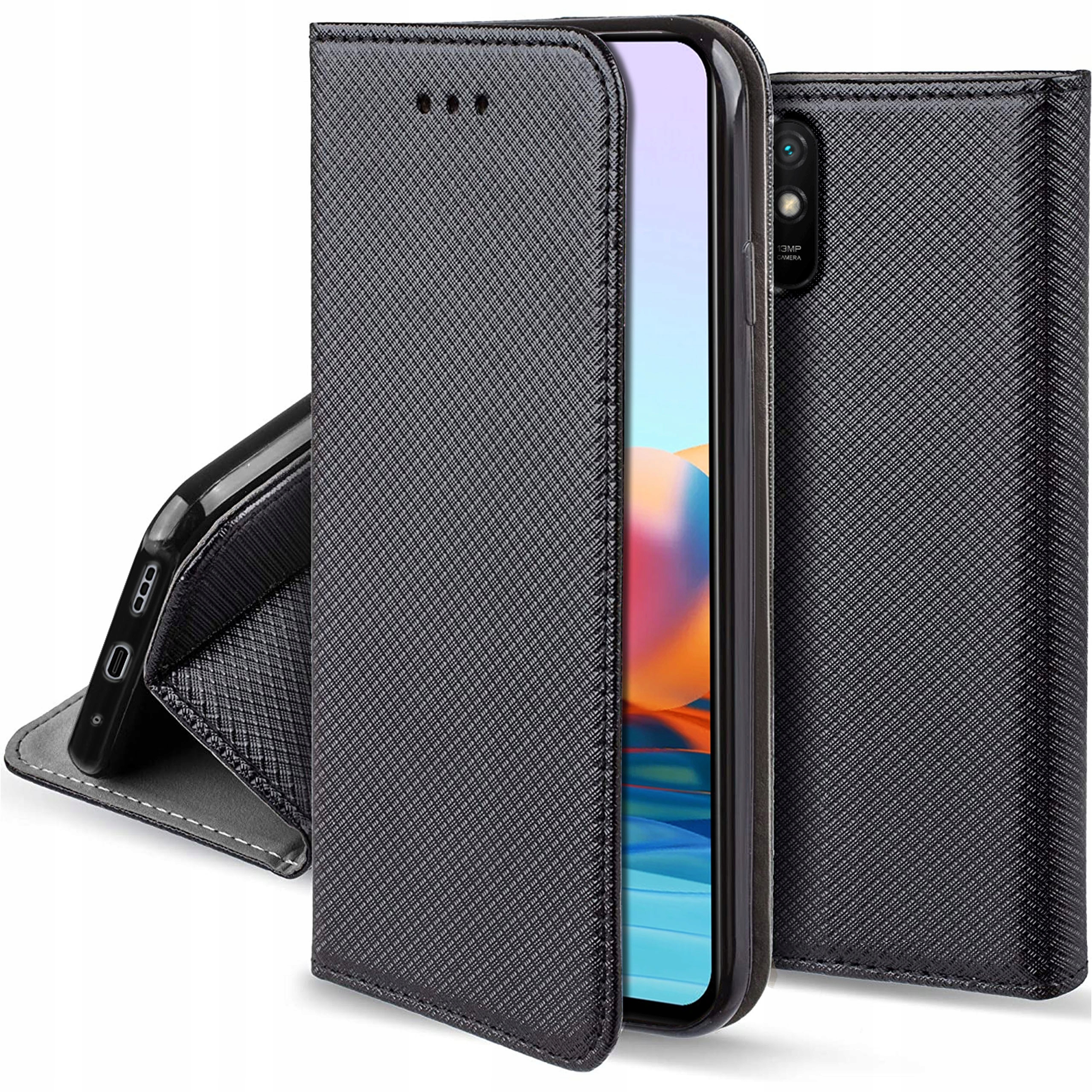 

Etui S-magnet do Xiaomi Redmi 9A 2xGRATIS Szkło