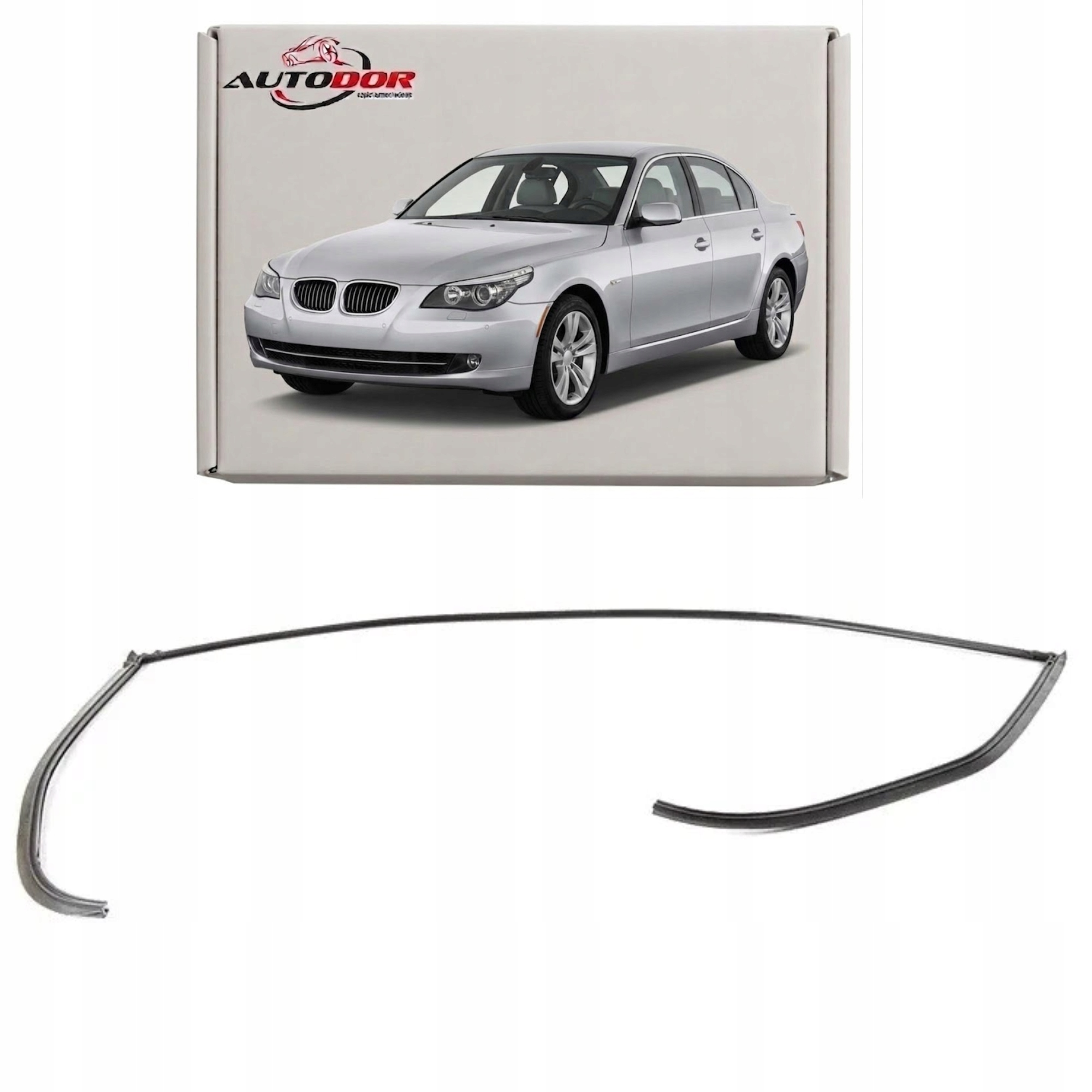 Bmw Řada 5 E60 2003-2010 Sedan, Těsnění Zadního Skla Nové 51317057415