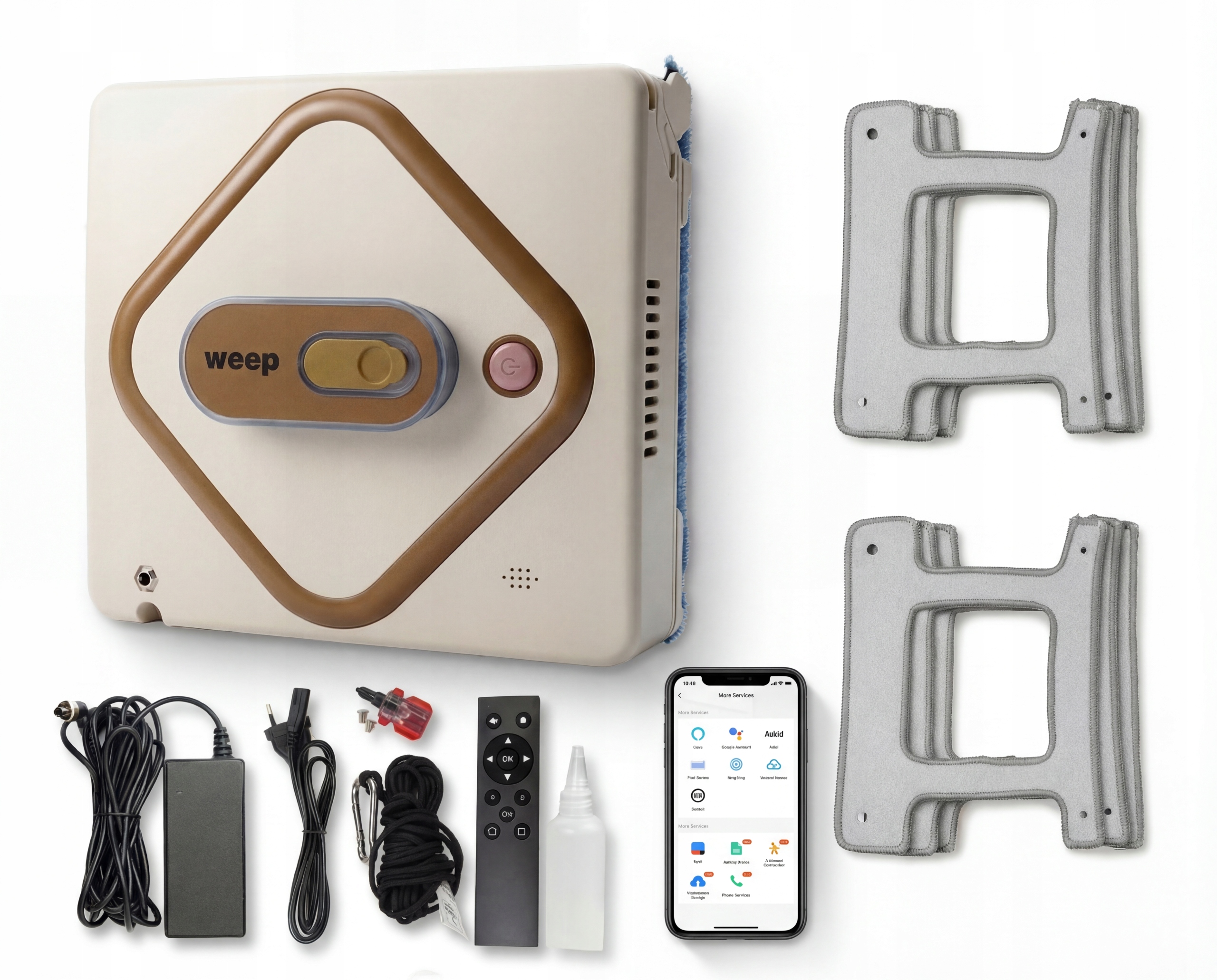 Robot Do Mycia Okien Weep Ai i2pro Myjka Do Okien j.polski 3kPa 3min/m2