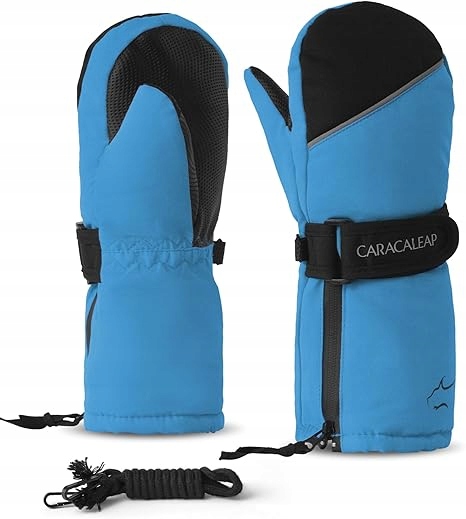 Caracaleap rękawiczki dziecięce dla dzieci w wieku 5 lat +