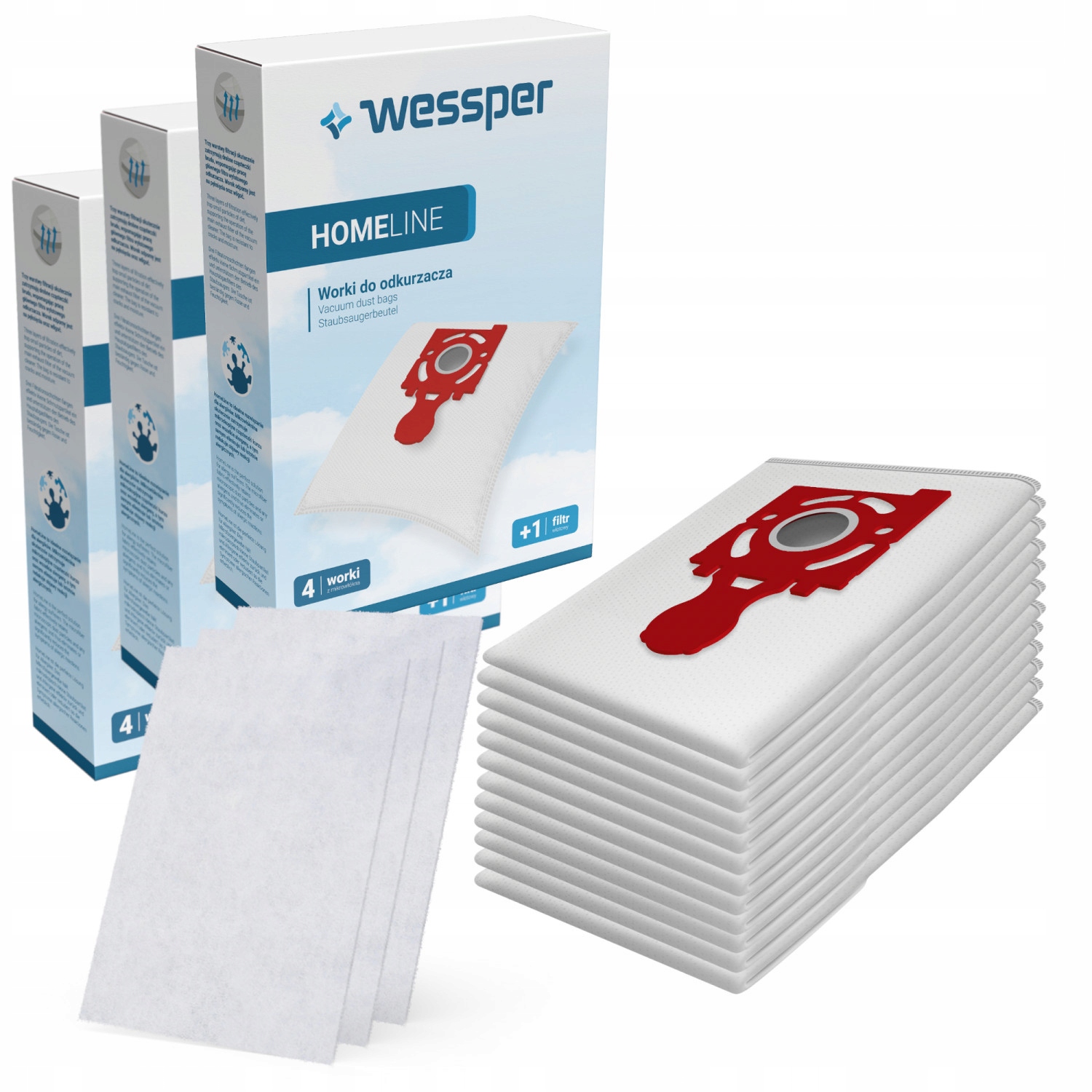 

12 Sztuk Worki Wessper Do Zelmer Jupiter Solaris