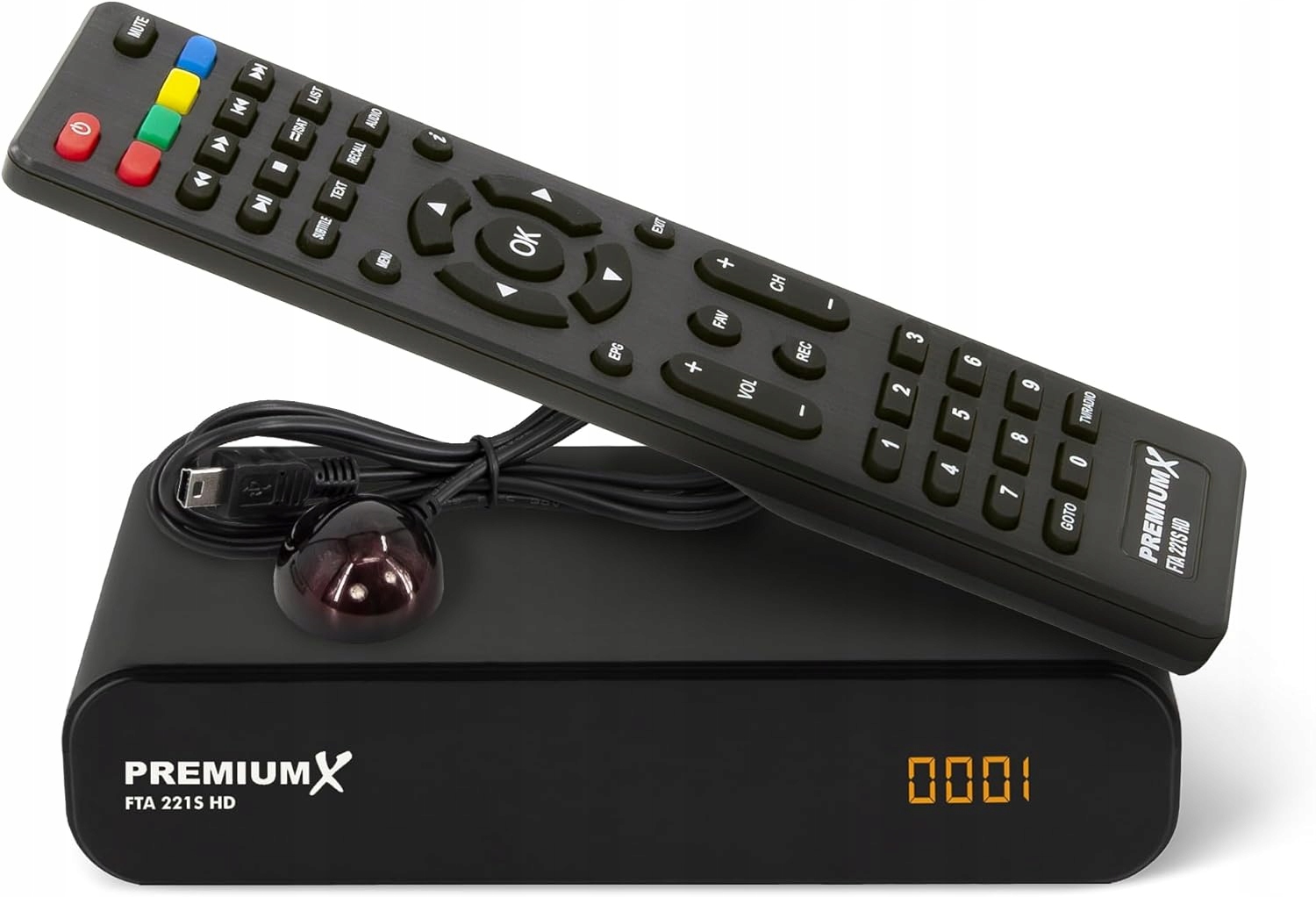 Satelitní přijímač Premium X Hd 221S