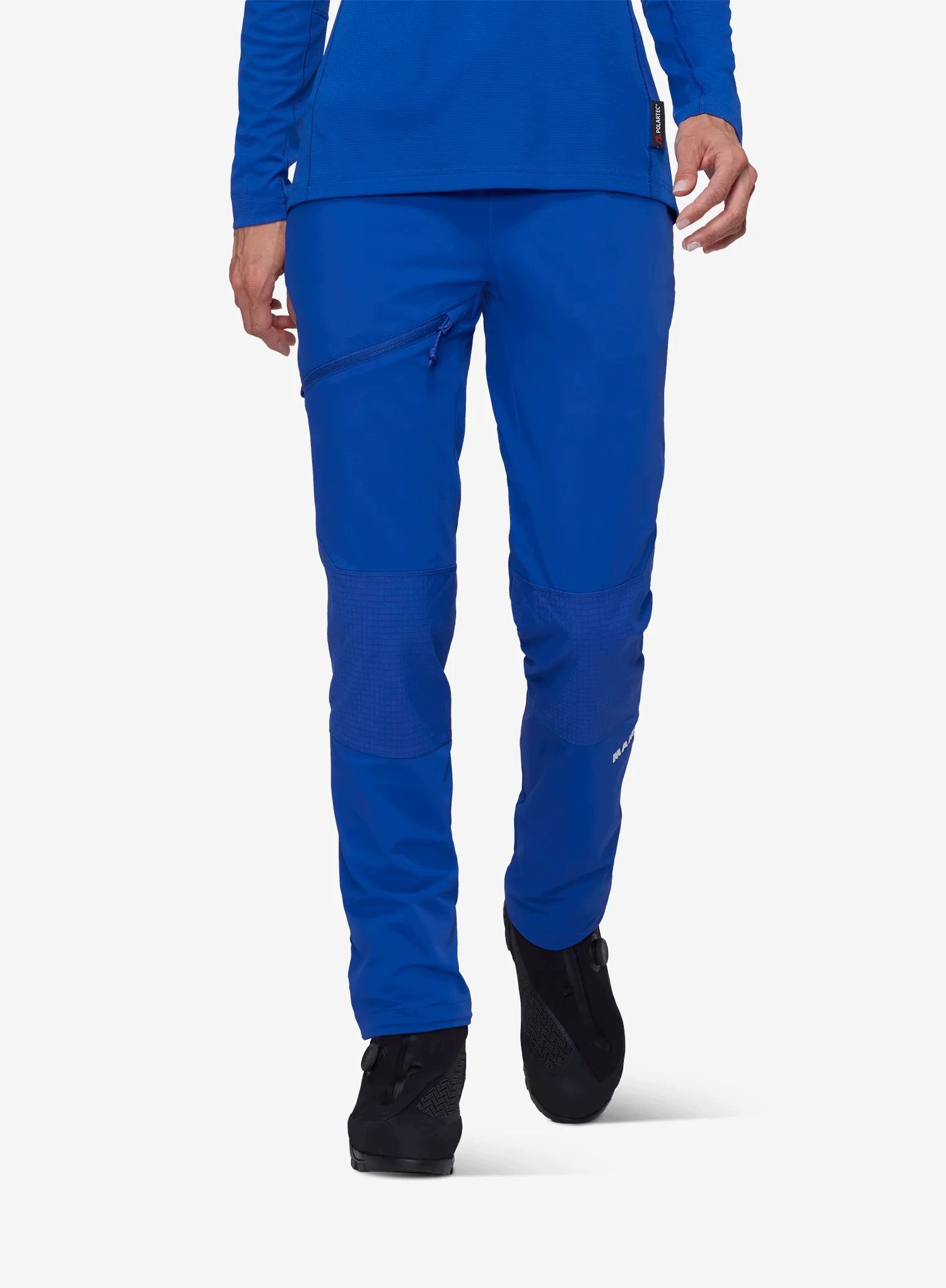 Spodnie softshell damskie Mammut Eiger Nordwand Light So Pants e. blue L