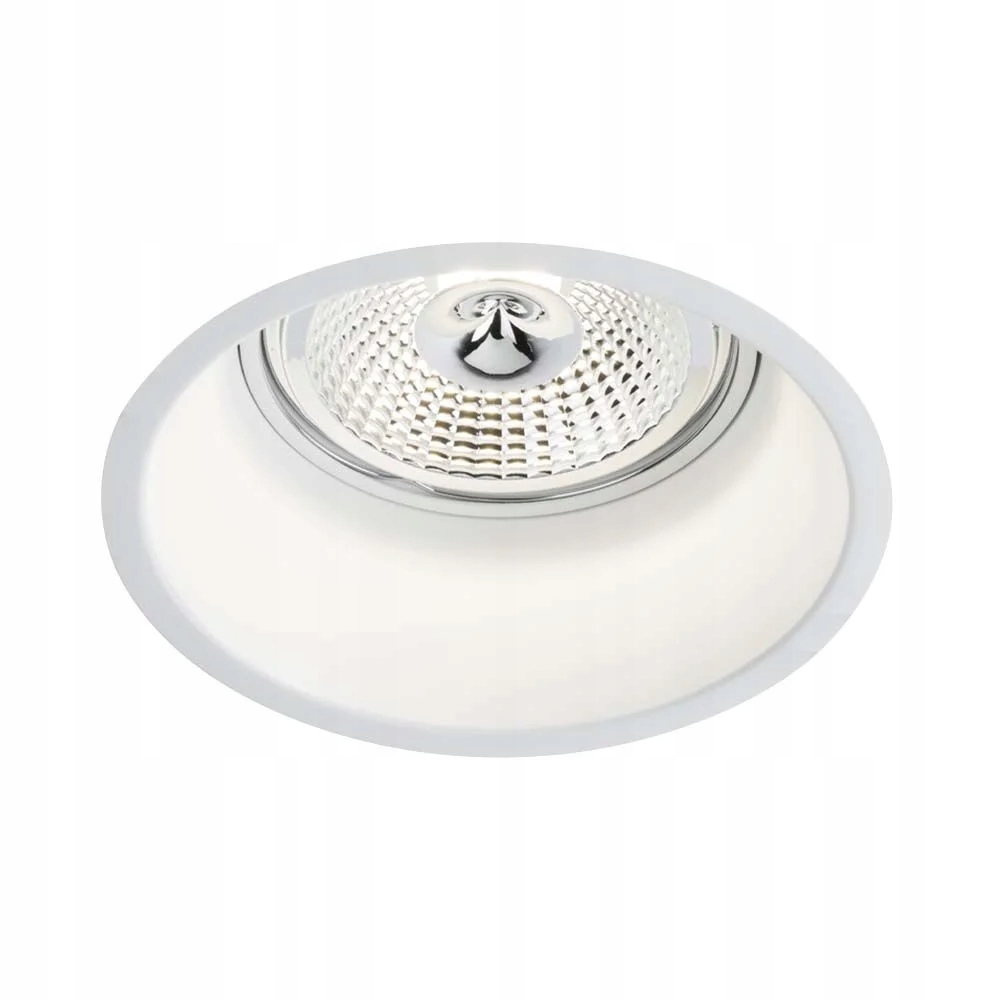 Kami Shilo Okrúhle zapustené svietidlo s pohyblivým očkom GU10 18W biele