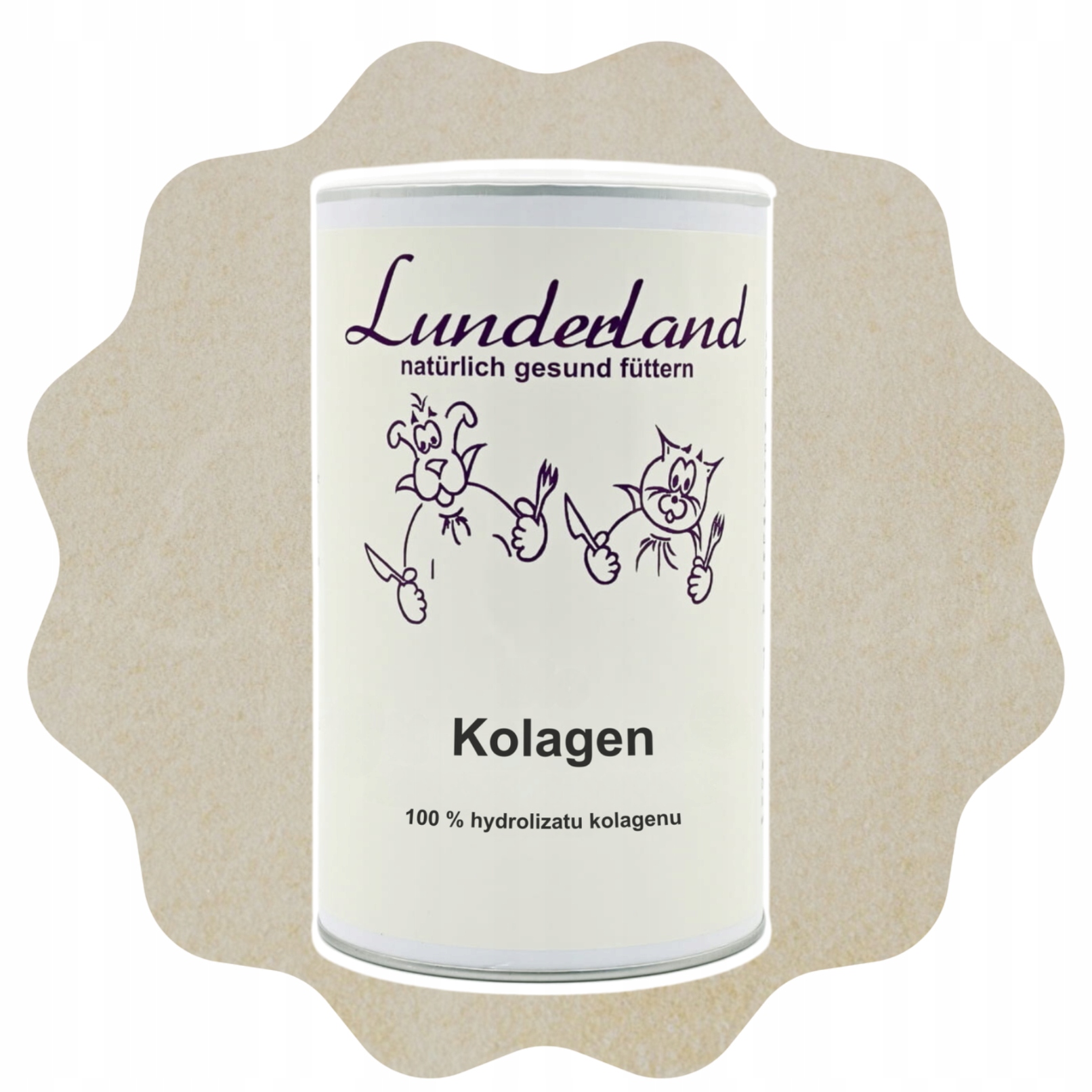 Levně Lunderland Kolagen pro psy a kočky 600 g