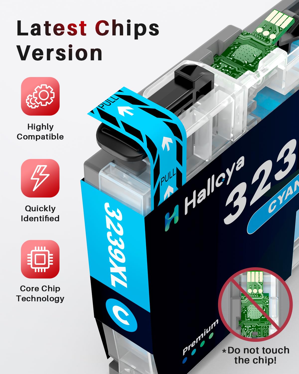 HALLOYA LC3239XL Tusze Zamienniki do Brother MFC-J5945DW J6945DW J6947DW — miniatura 5