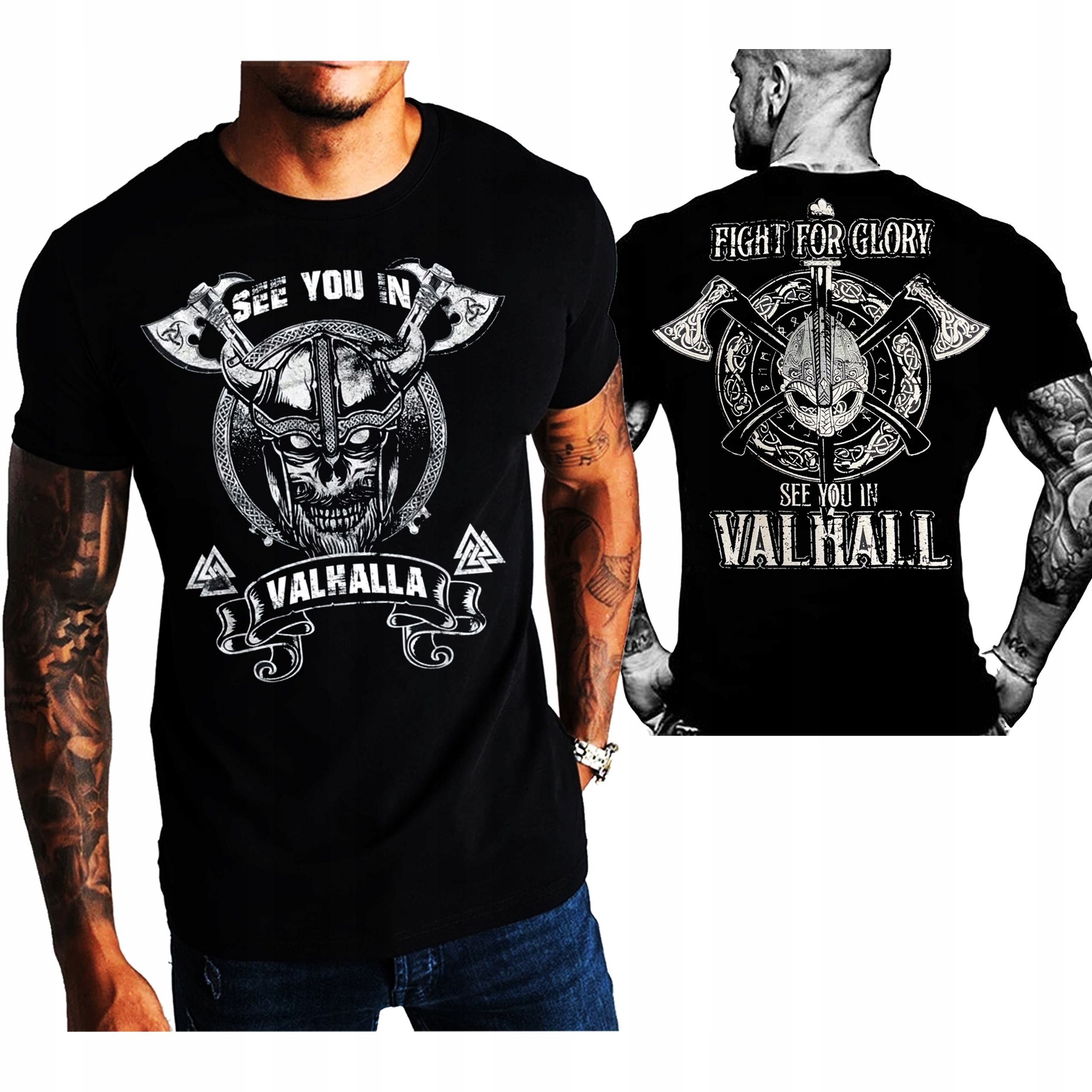 

Koszulka T-shirt Vikings Wikingowie Valhalla L