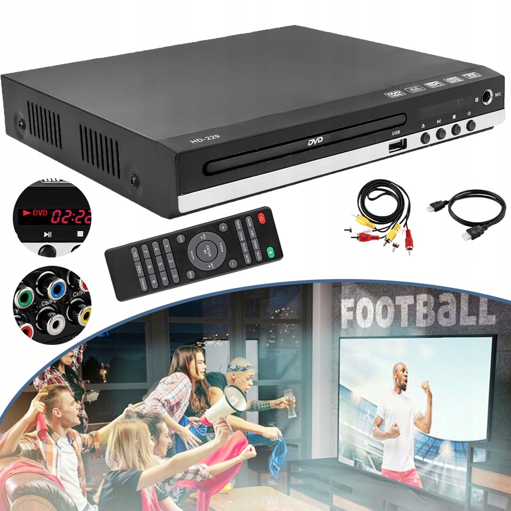 DVD Přehrávač S Hdmi Přehrávačem, Bez Regionu, DVD Přehrávače Pro Smart Tv