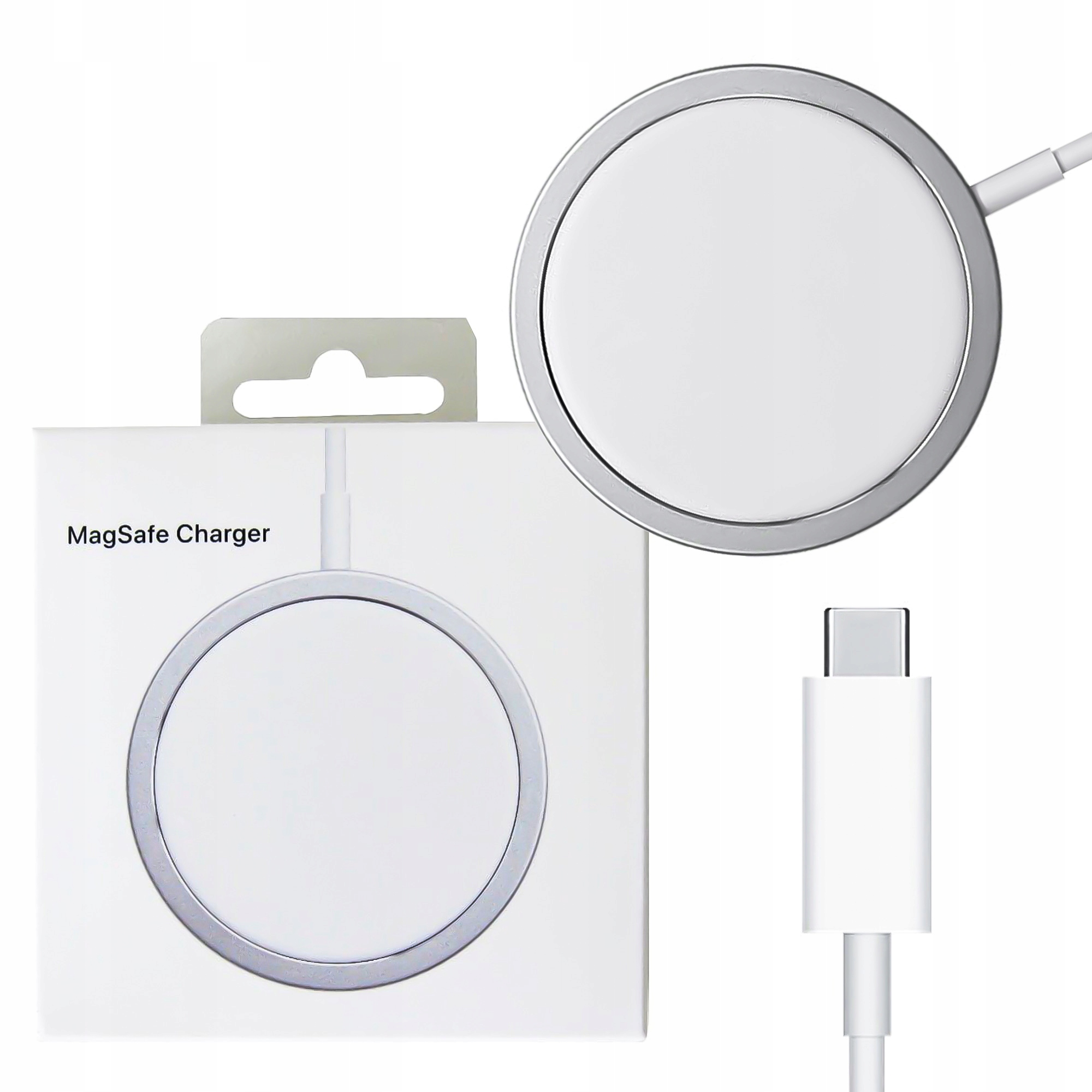 

Ładowarka Indukcyjna Bezprzewodowa Qi 15W MagSafe