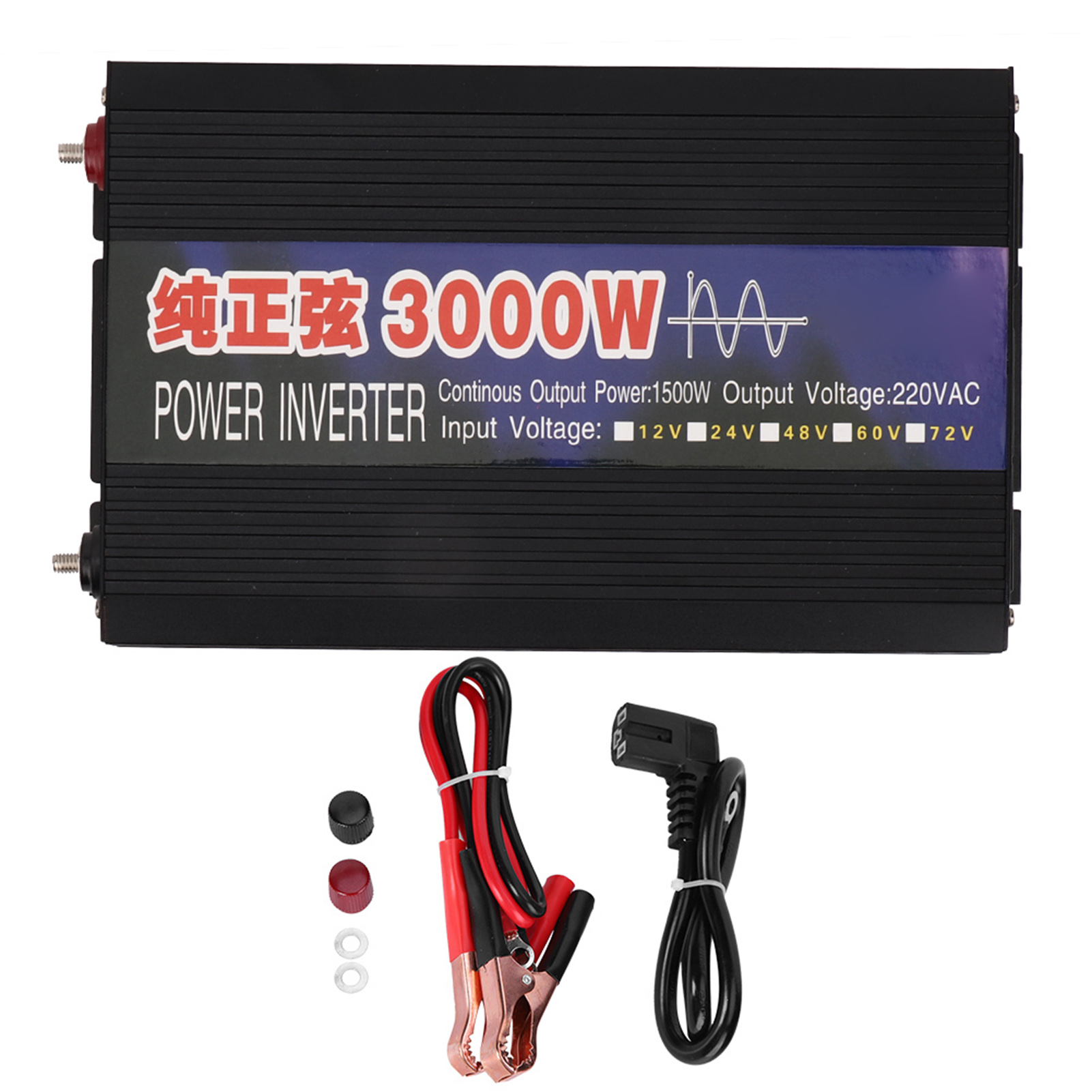 ГЕНЕРАТОР ІНВЕРТОРА 3000W 24V ДО 220V