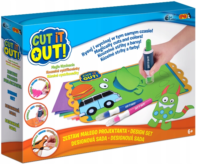 

Epee Cut It Out Magia Wycinania Zestaw Projektana