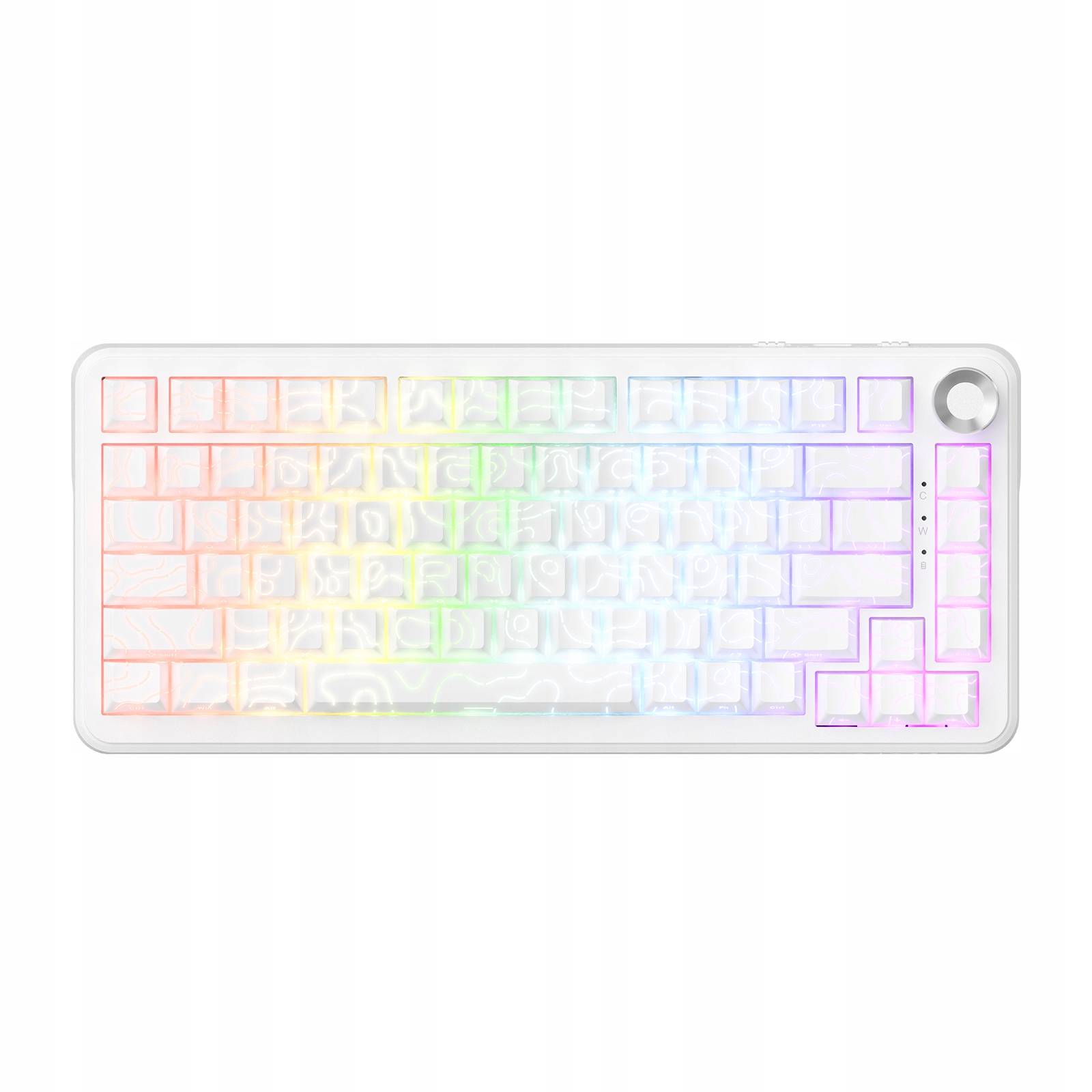 AK820MAX Mechanická klávesnica Káblová herná klávesnica He 75% Tkl Rgb Diy