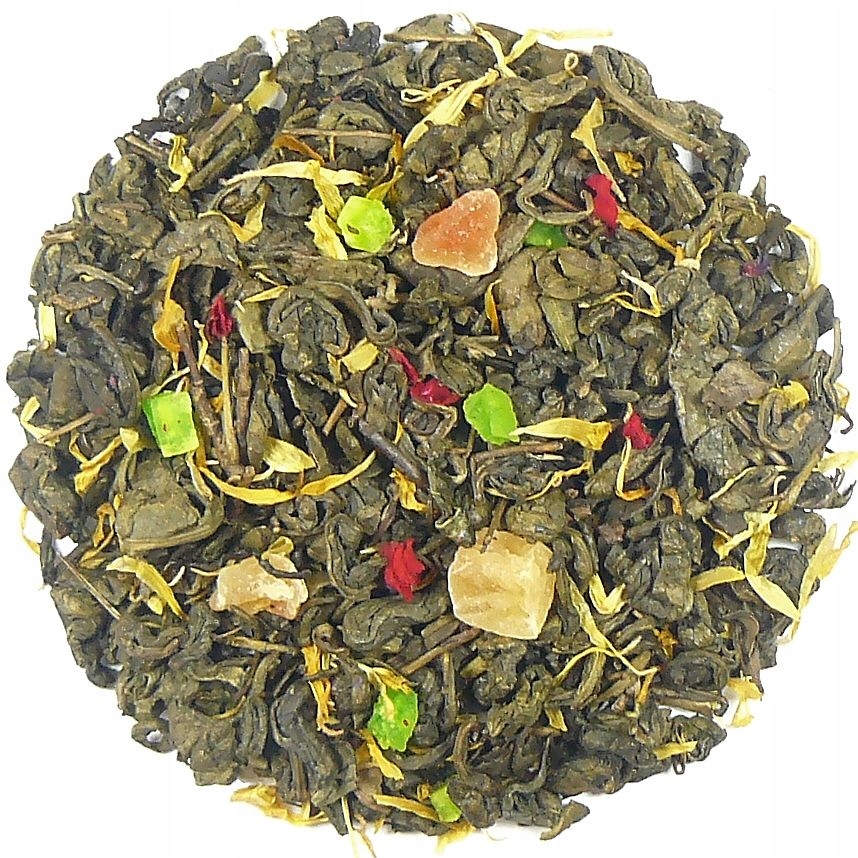 Levně Čaj Zelený Gunpowder Sen Merlina Papaja 1kg