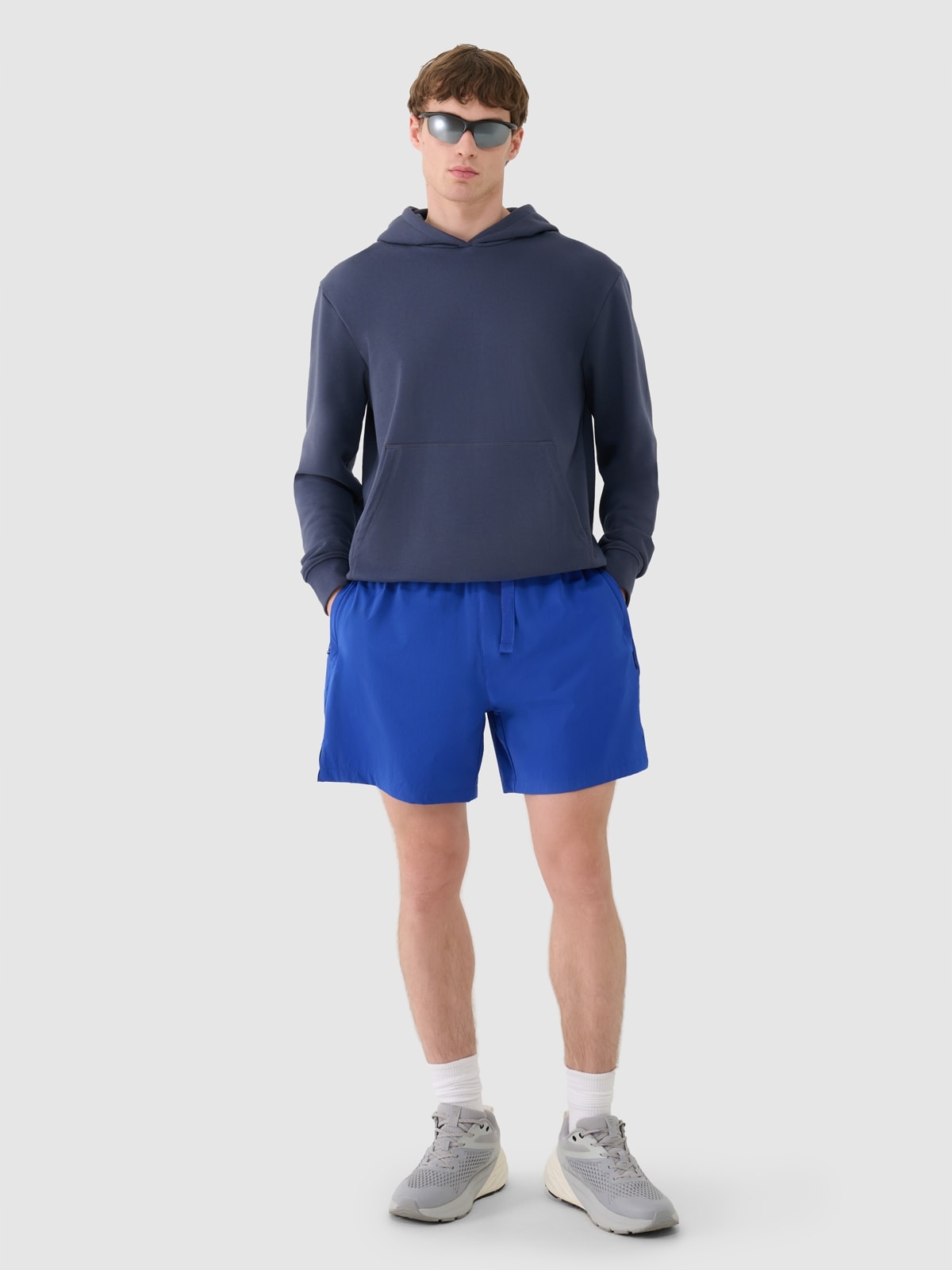 4F Kraťasy ležérní kraťasy modré Velikost S