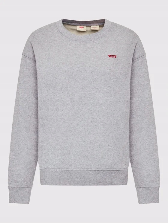 Levi's Mikina Standard Crew 24688-0037 Šedá Volný Střih L