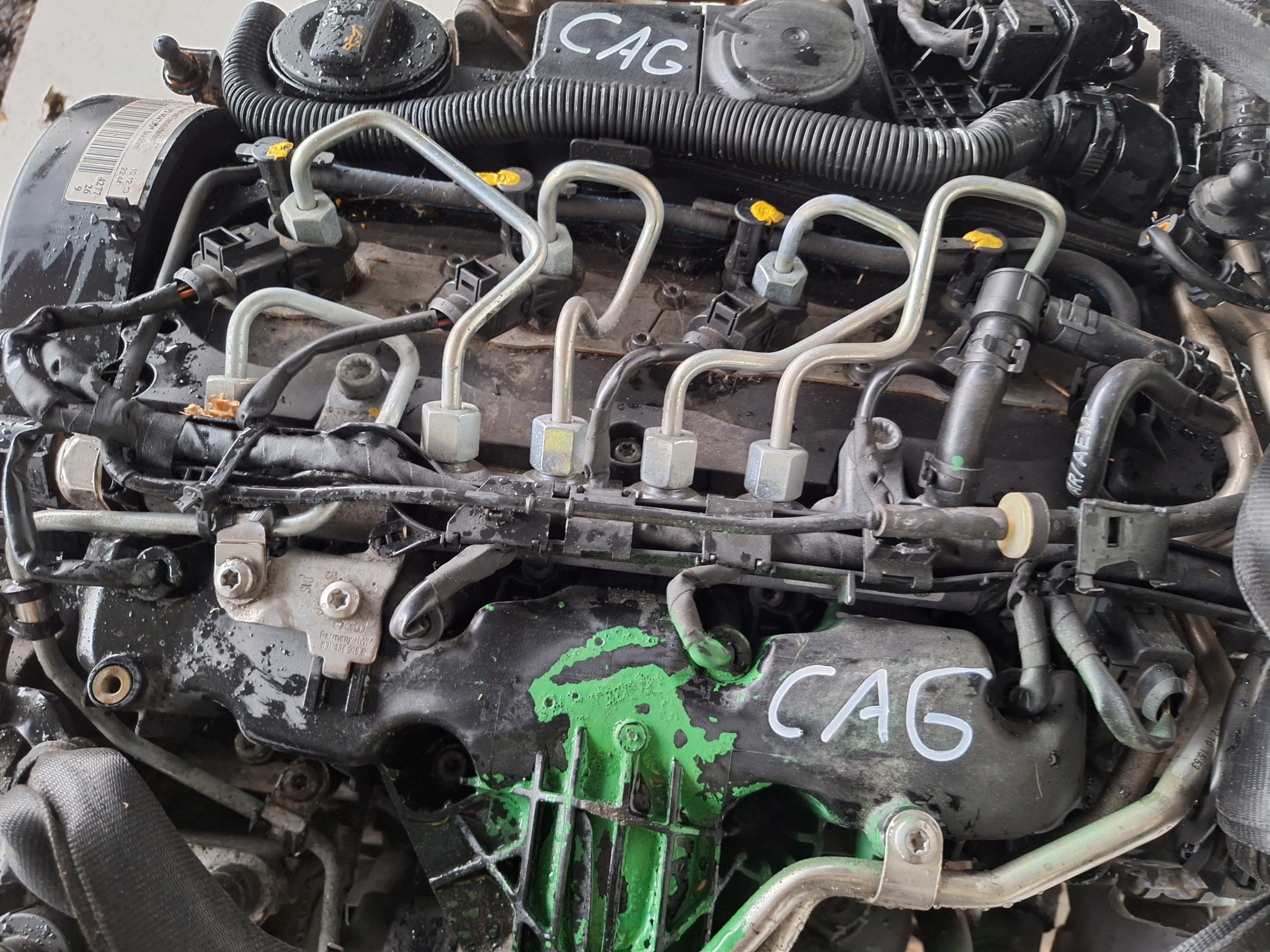 AUDI SEAT engine 2.0 TDI CAG 140KM