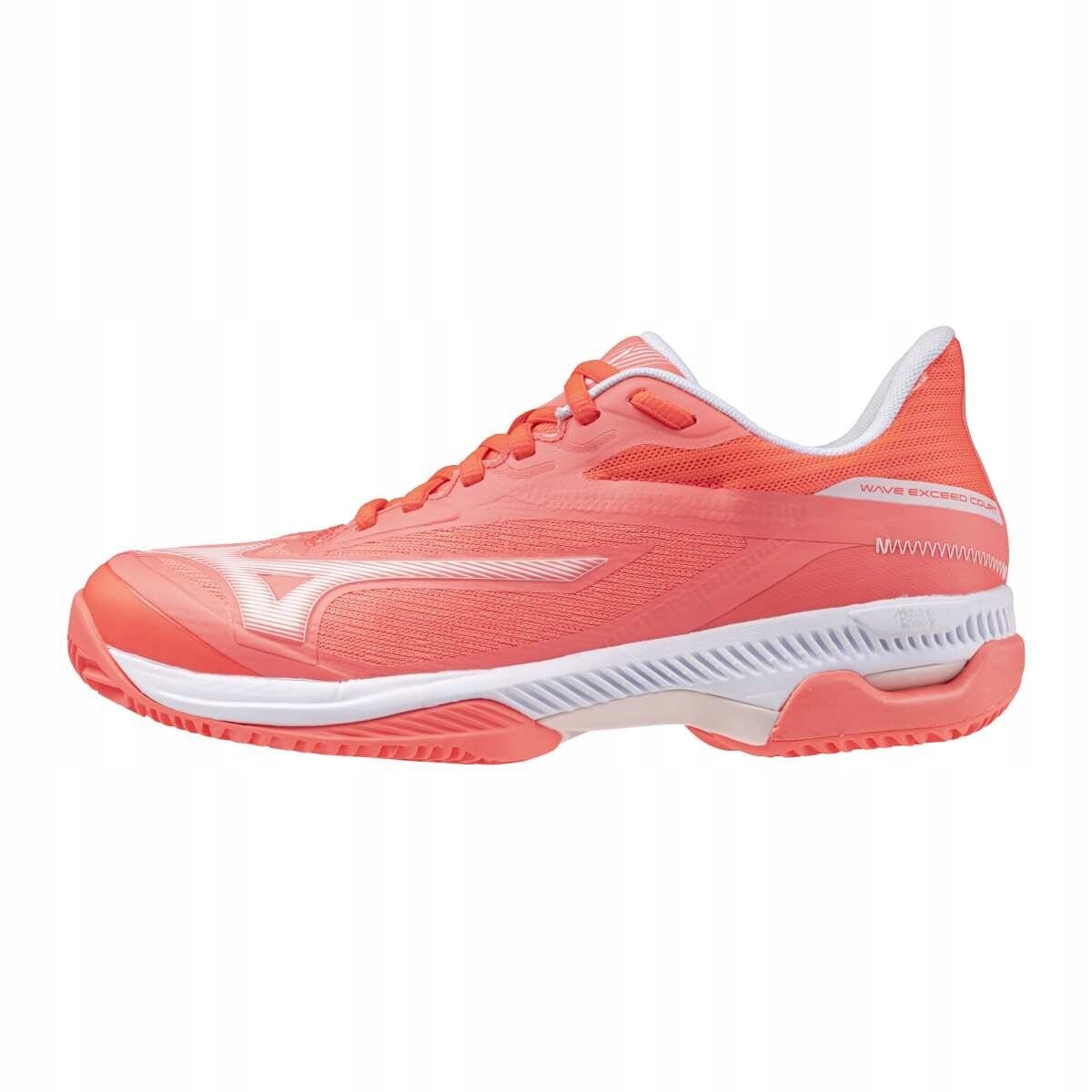 Mizuno Wave Exceed Court Cc(f) Calypso Coral/White/BarelyPink 36.5/4.0
