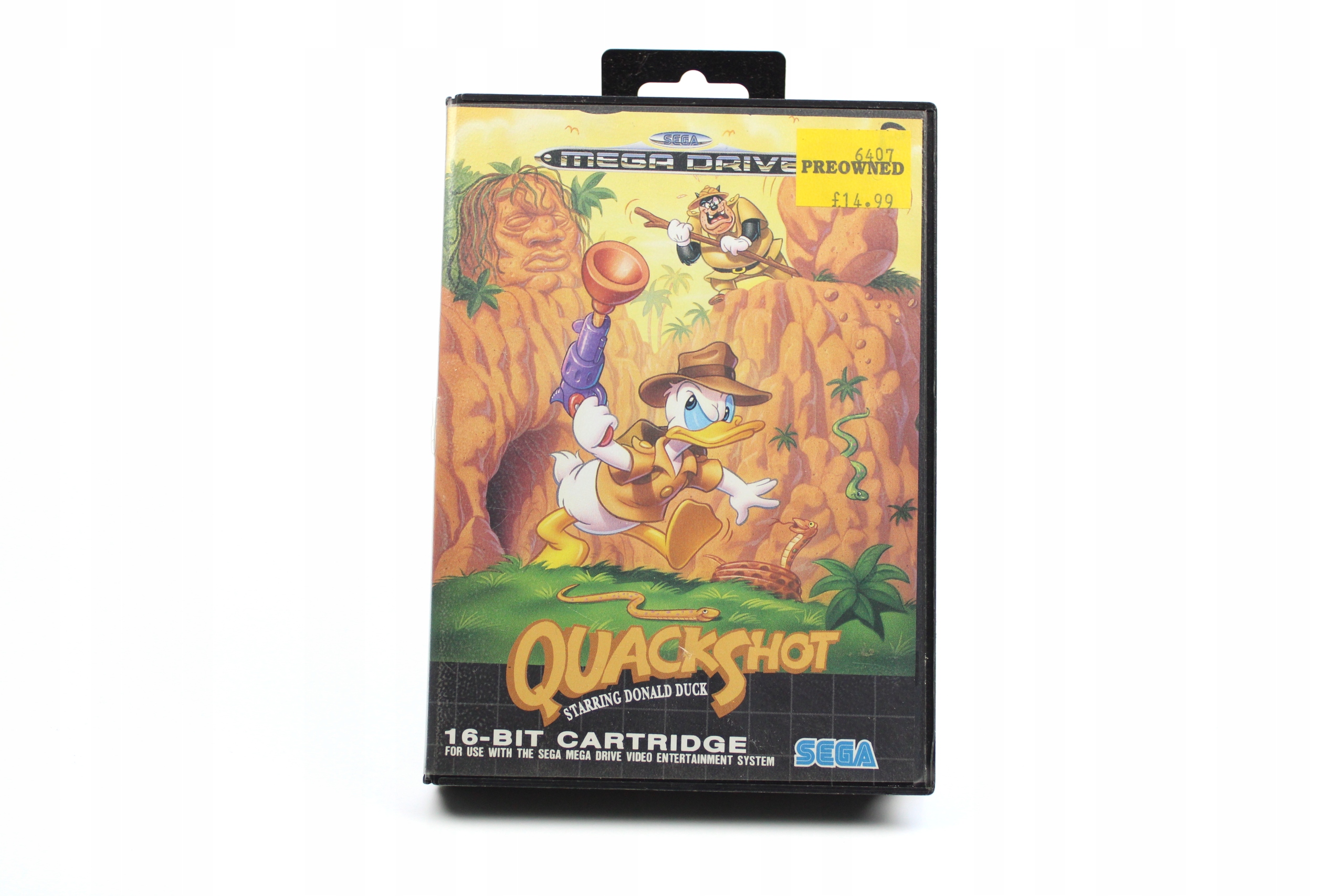 Quackshot Starring Donald Duck / Sega Megadrive / Mega Drive