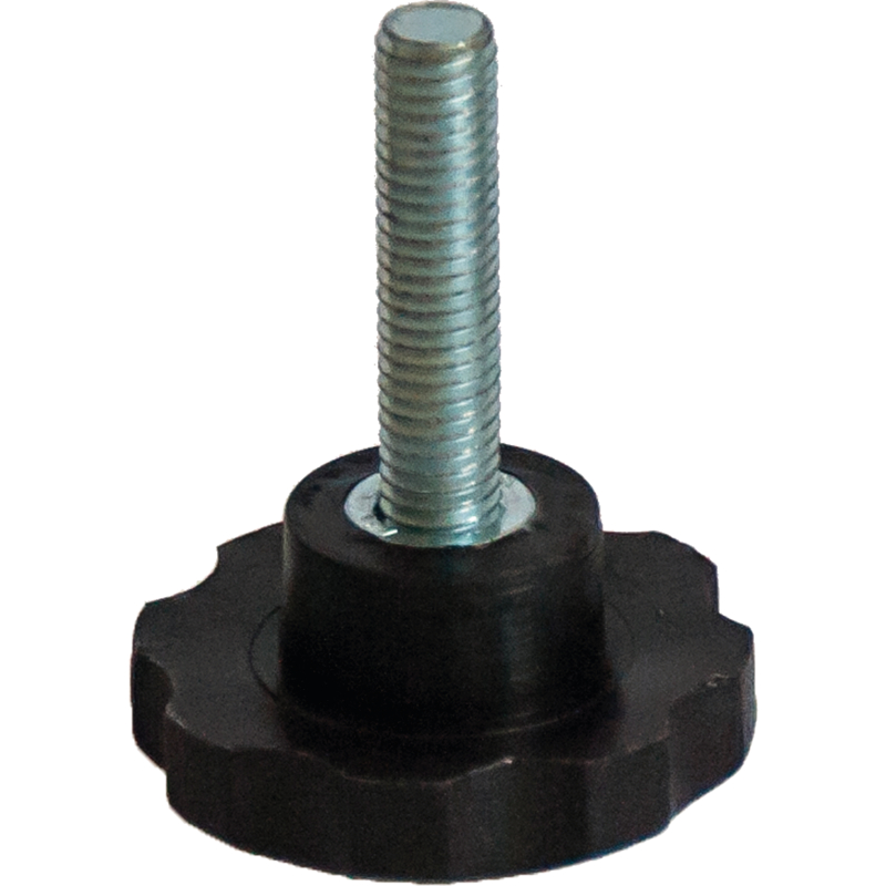 

Śruba z pokrętłem plastikowym gwint M8x35 fiØ 40mm