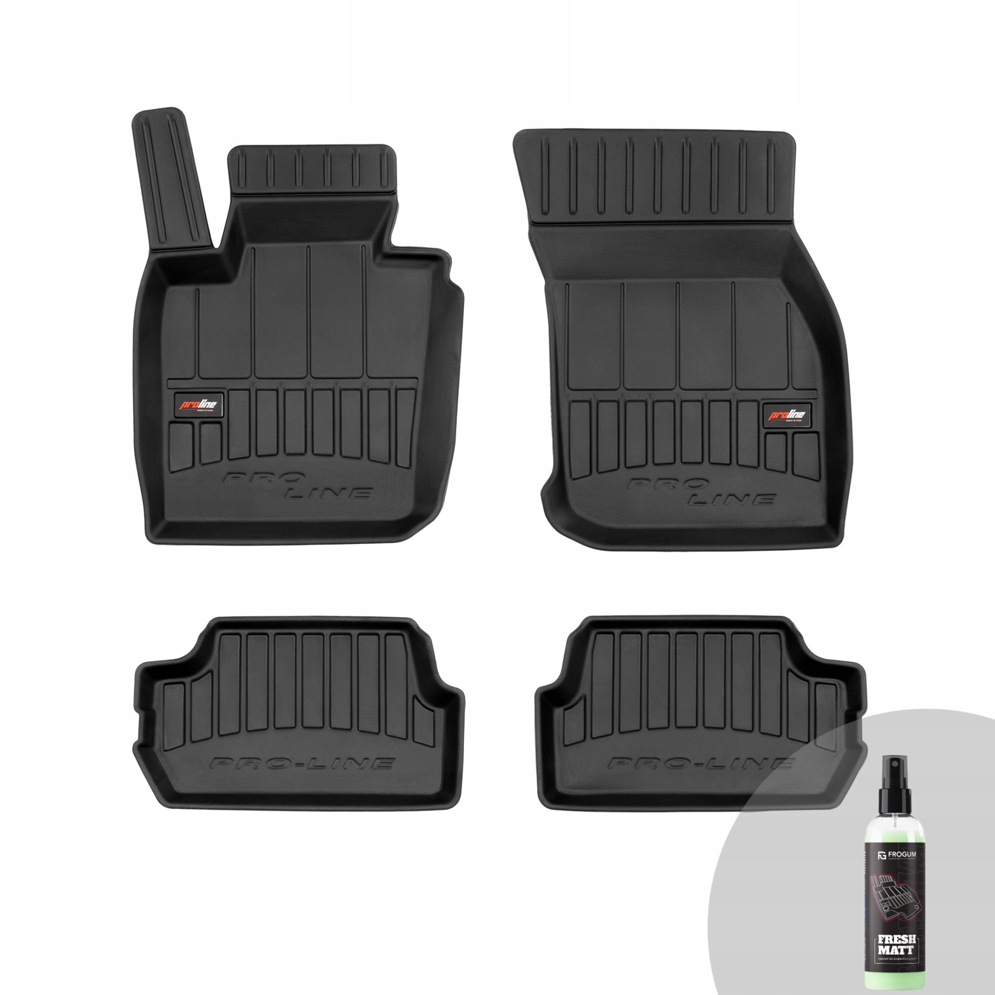 Frogum 3D autokoberce pro Mini Cooper III od roku 2014