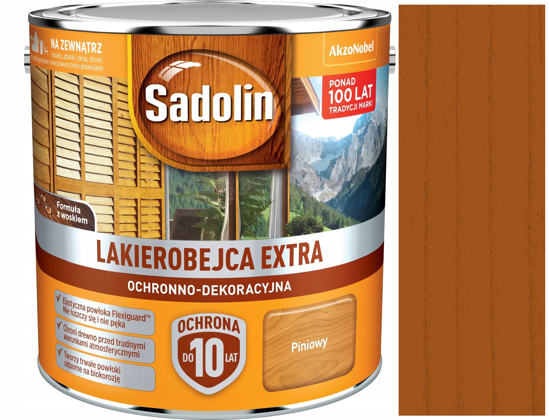 

Sadolin Extra Lakierobejca 2,5L Piniowy