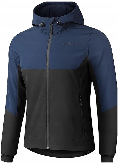 Kurtka Softshell męska z kapturem wodoodporna turystyczna XXL