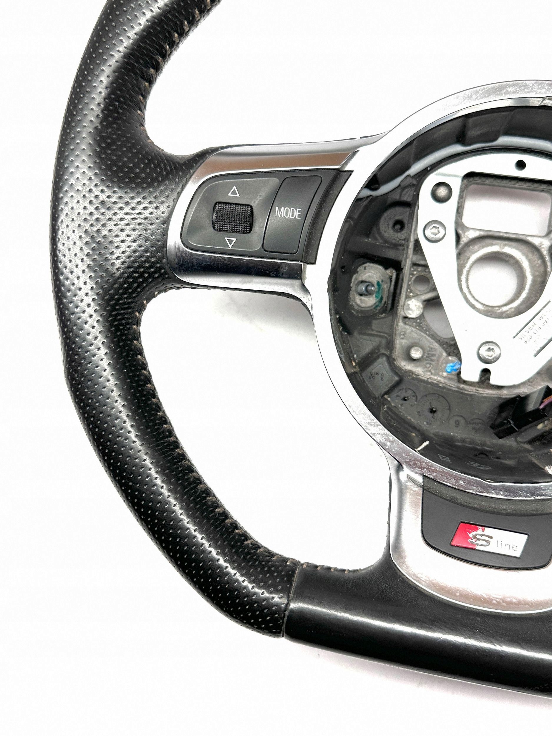 AUDI A3 S3 8P TT 8J SLINE steering wheel, MULTI leather SCIETA 8J0419091G