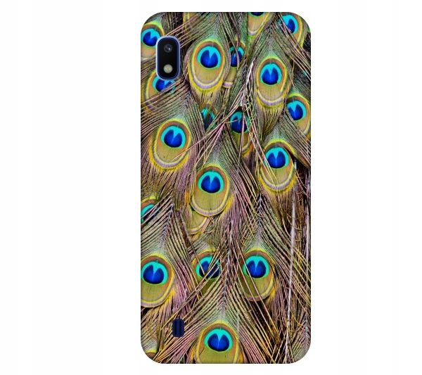 

Etui pokrowiec do Samsung Galaxy A10 Pawie pióra