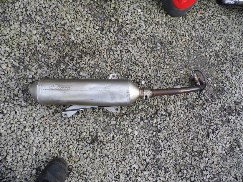 YAMAHA X-MAX 06-13 WYDECH TŁUMIK LEO VINCE 4ROAD