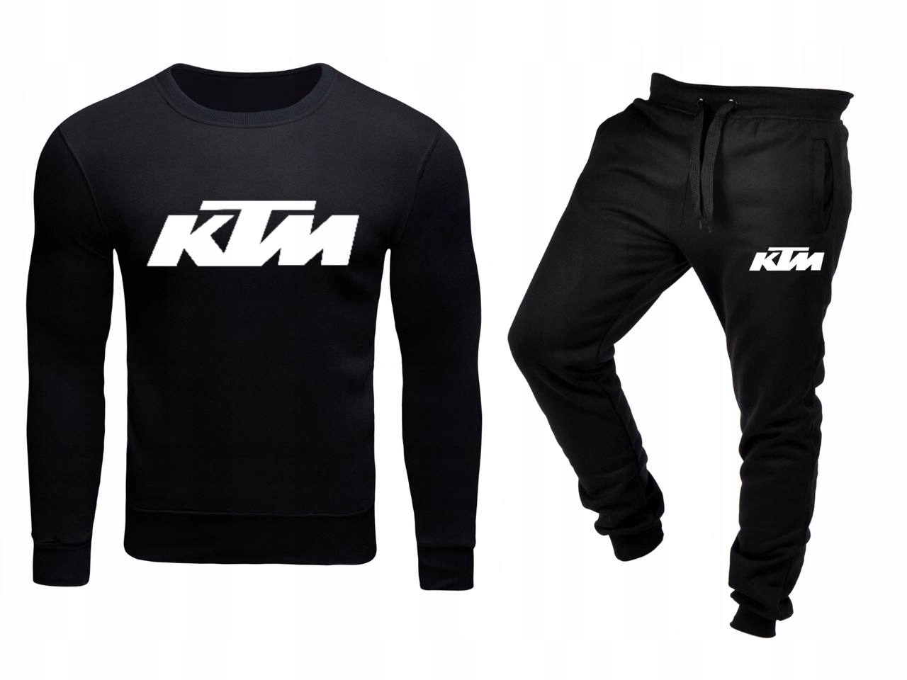 Tepláková Souprava Teplákovka Bez Kapuce Ktm Černá XL