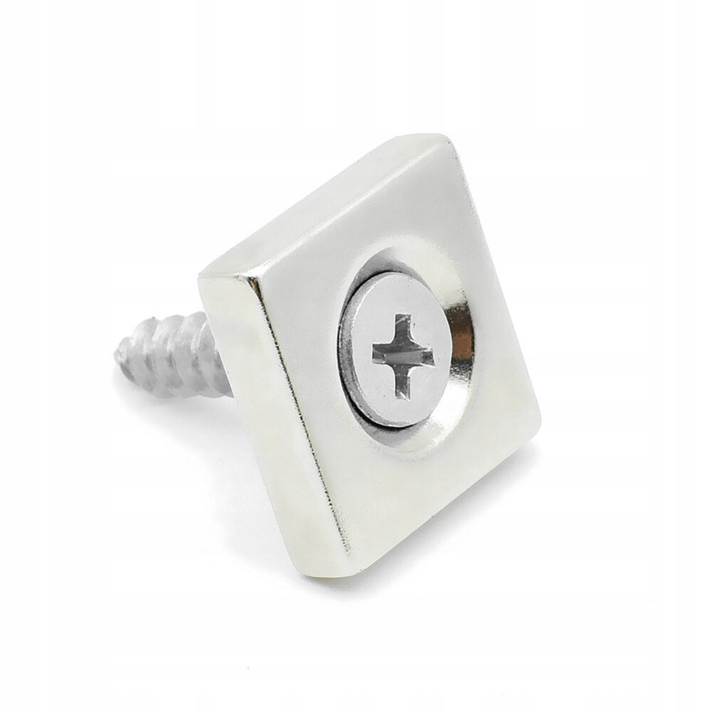 

Magnes Neodymowy 14x14x3 mm otwór 7/3,5 Pod Wkręt