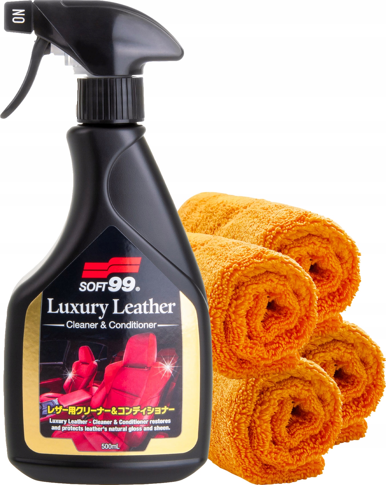 

SOFT99 Luxury Leather Detailer do skóry mikrofibry