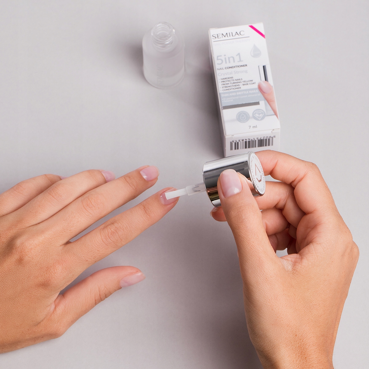 SEMILAC ODŻYWKA DO PAZNOKCI - CRYSTAL STRONG 7ml EAN (GTIN) 5902751448313