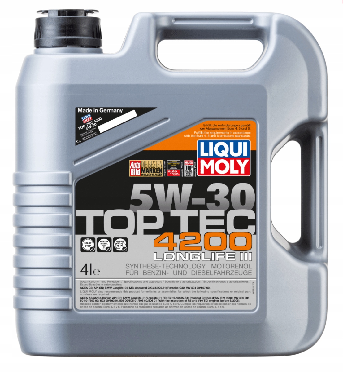 LIQUI MOLY TOP TEC 4200 5W30 4L (3715)