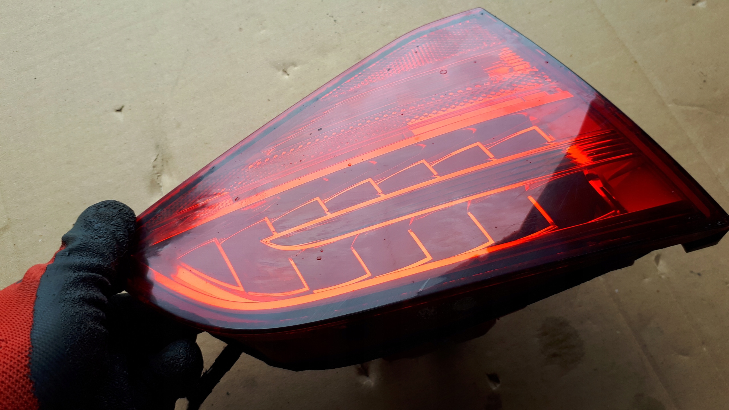 S4 B8 A4 light LED left left rear part to the bonnet KOMBI