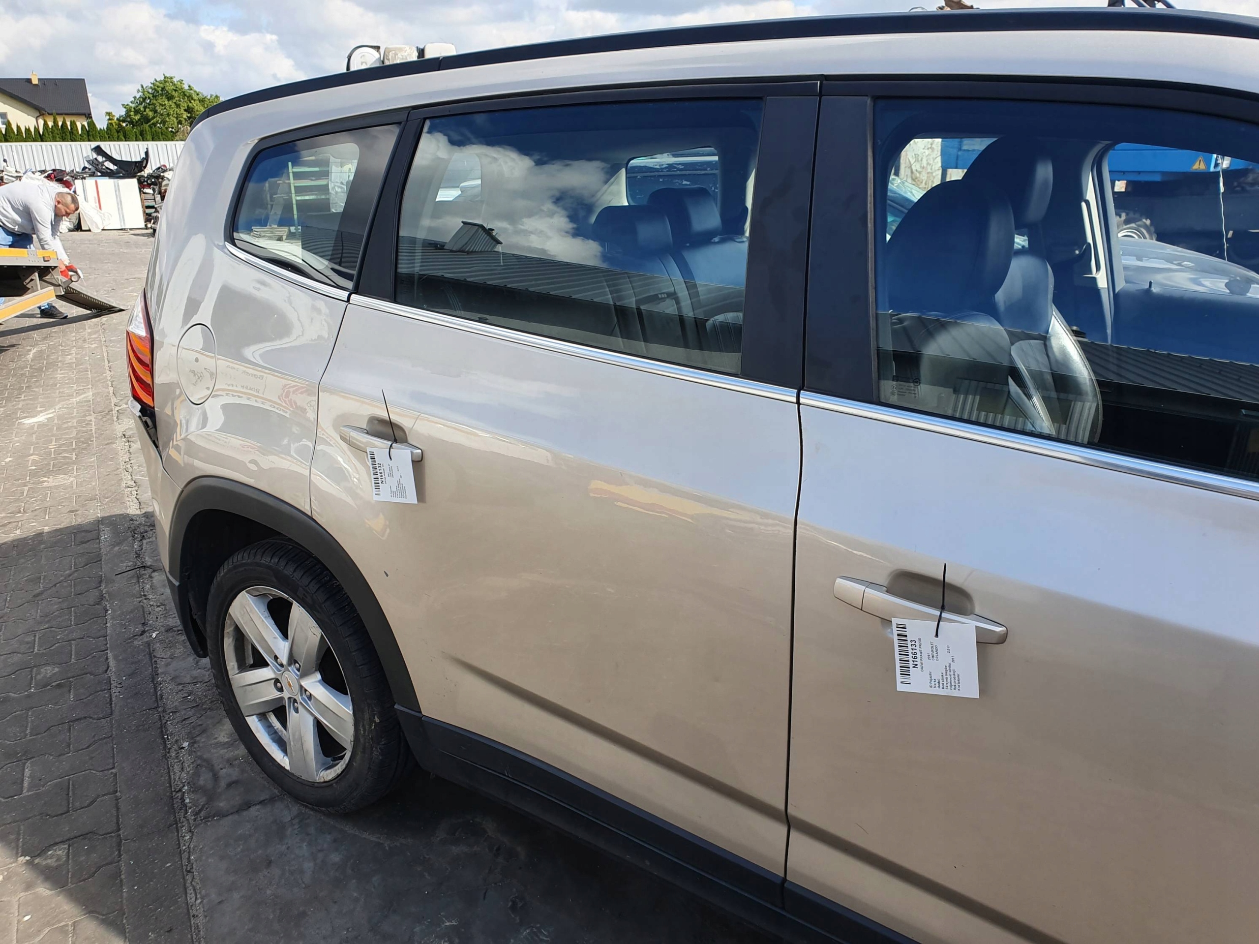 Tür rechts heck GOZ CHEVROLET ORLANDO