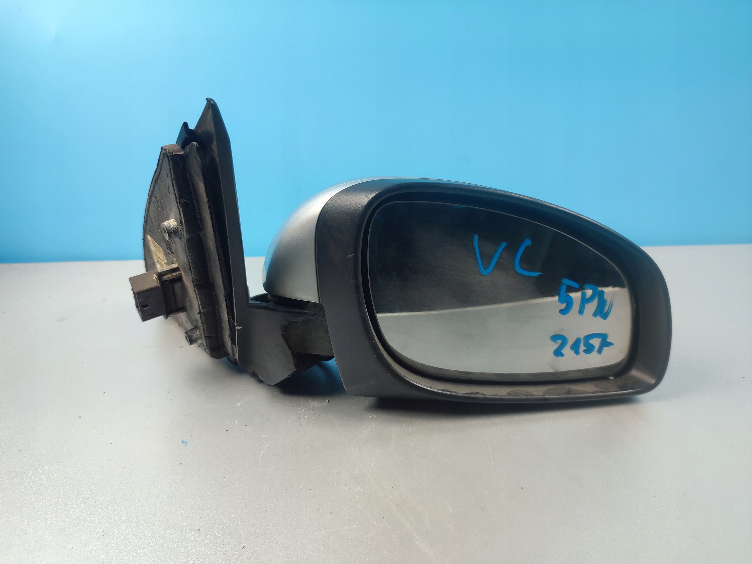 mirror right OPEL VECTRA C Z157 5 PIN