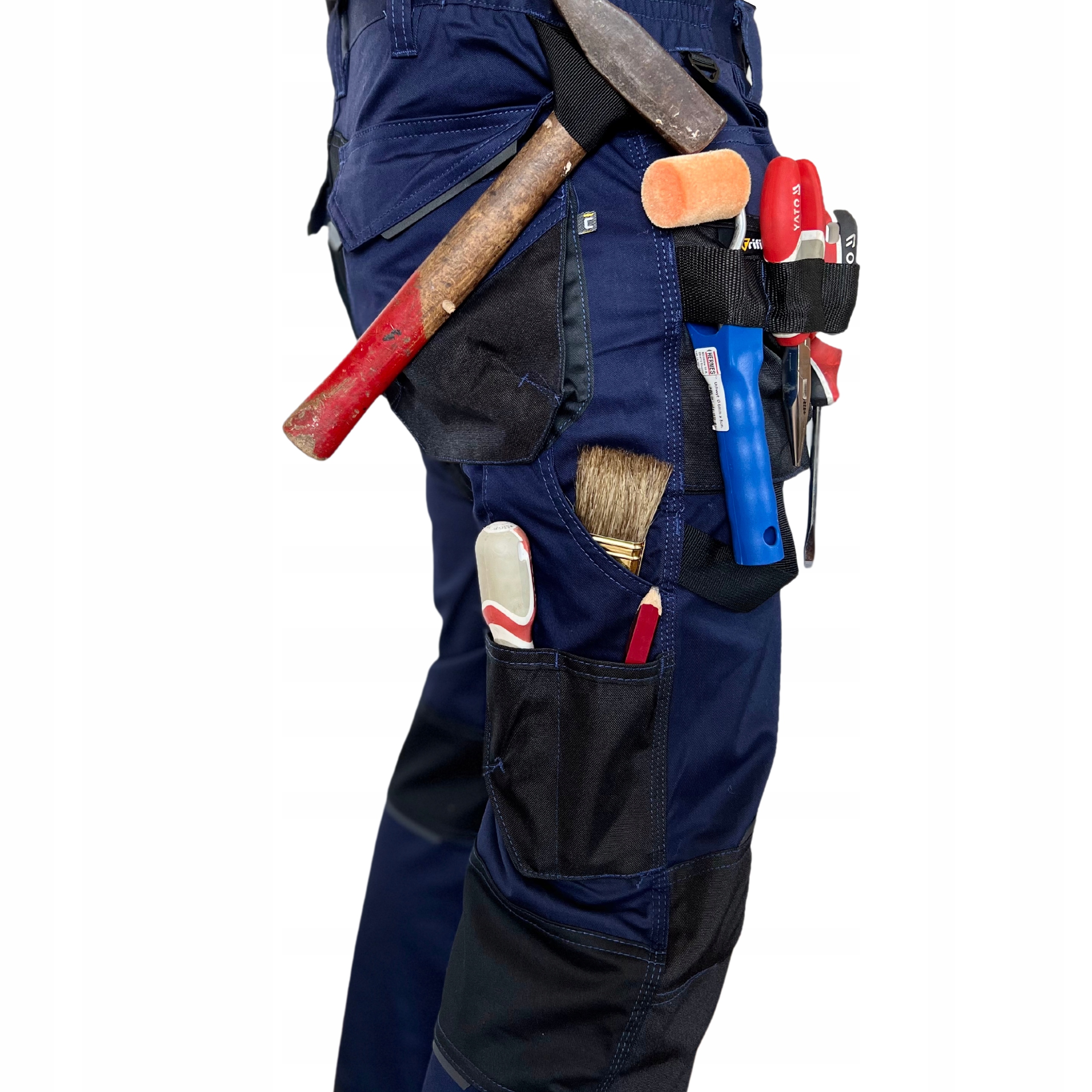 Elastyczne Spodnie robocze CERVA Dayboro granat 54 Rozmiar 54