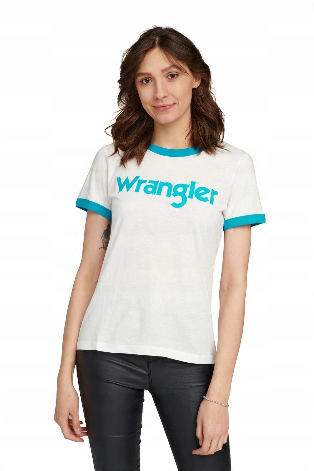 

Wrangler Ringer Tee Off White W7Z3EV737 L
