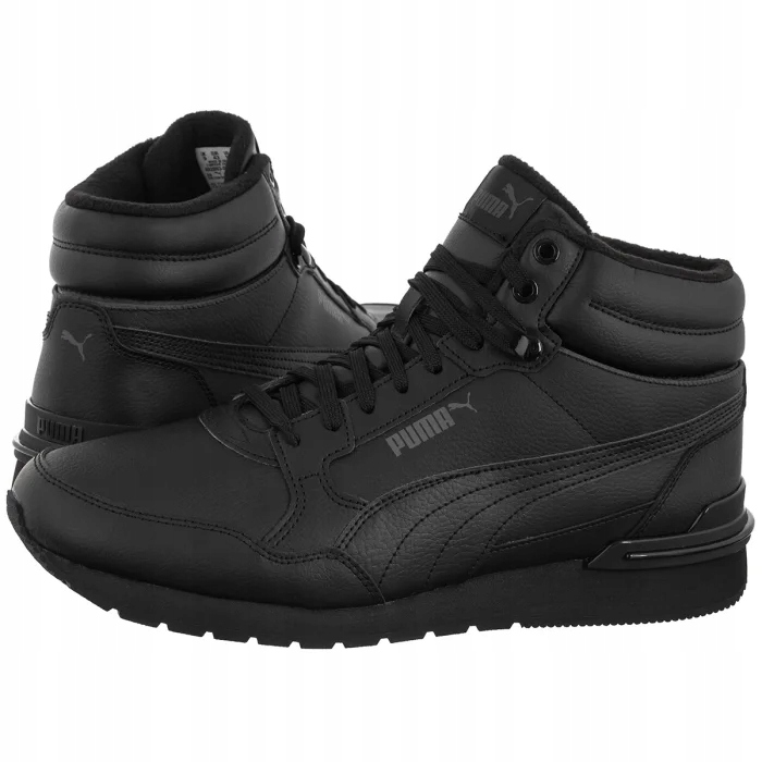 Pánské sportovní boty Puma St Runner v4 Mid Black 402893-01 Černé