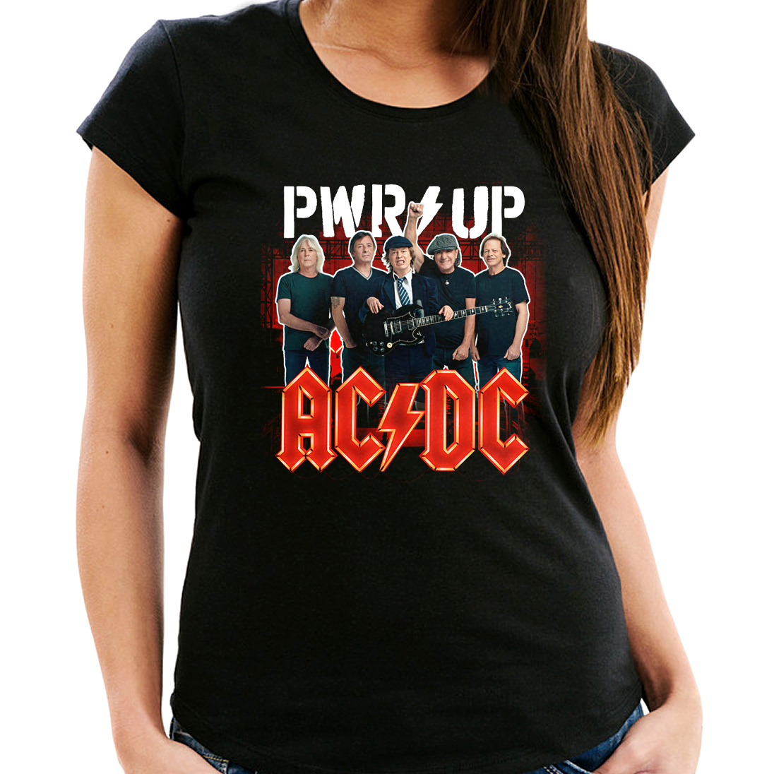 

Acdc Ac DC Ac/dc 100 Wzorów Koszulka Damska L