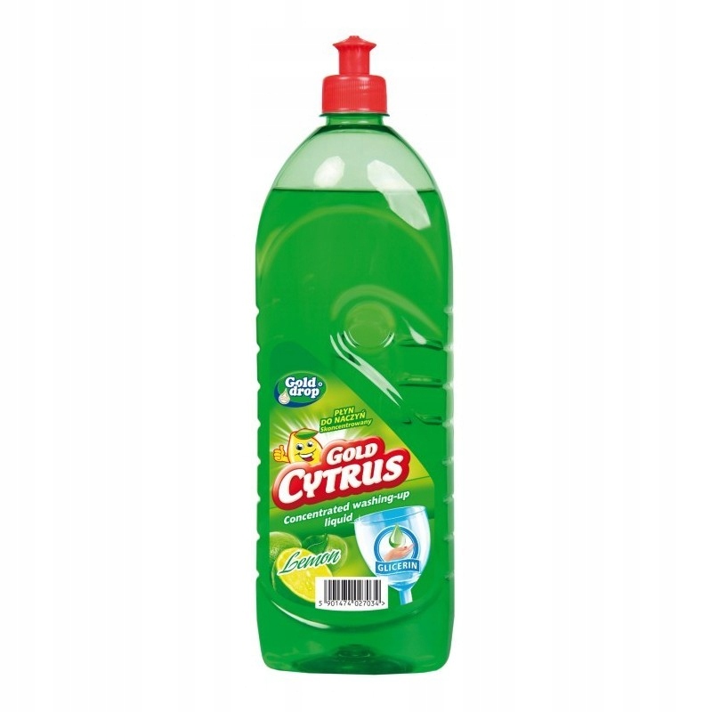 

Plyn Do Mycia Naczyn Gold Cytrus 1L Lemon