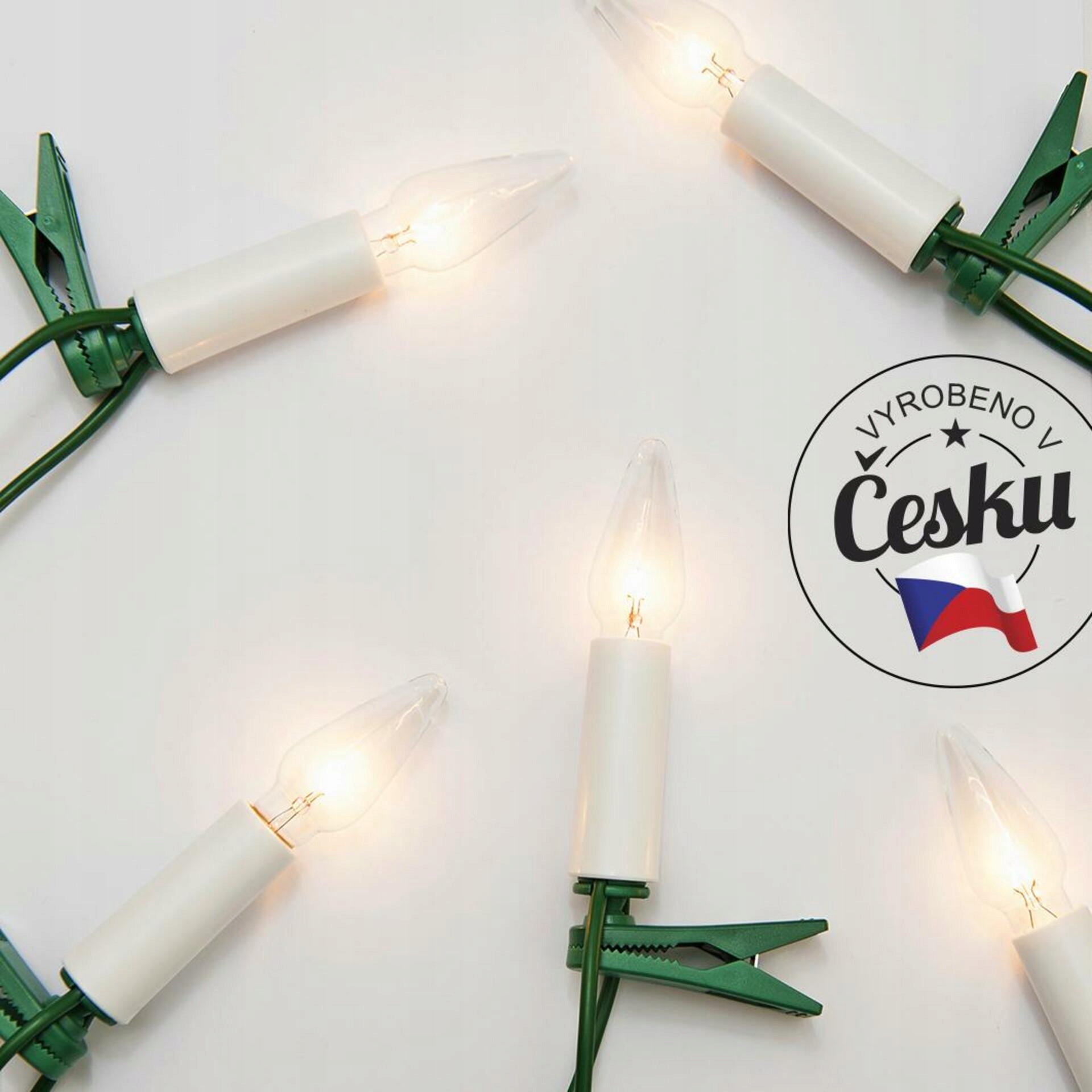 Exihand Souprava Felicia čirá SV-16, 16 žárovek 14V/0,1A 162013