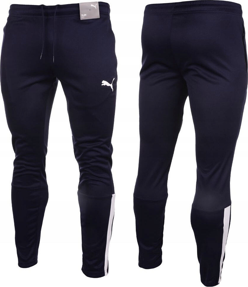 Pánské Kalhoty Puma Teamliga Training Pants Tmavě Modré 657242 06 XL