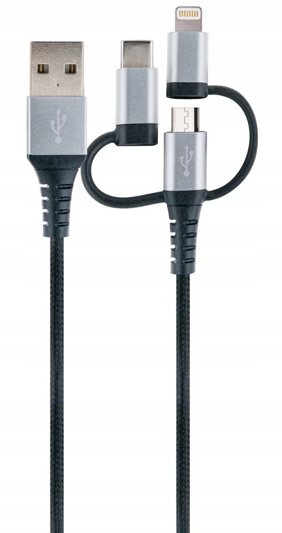 Kabel Usb Usb typ C microUSB Lightning iPowerUp 1,5 m