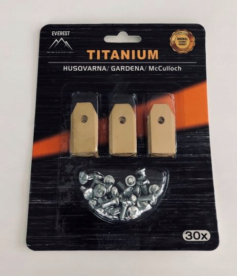 Husqvarna Gardena Kotouč Nůž 35mm Titanium Set 30 ks