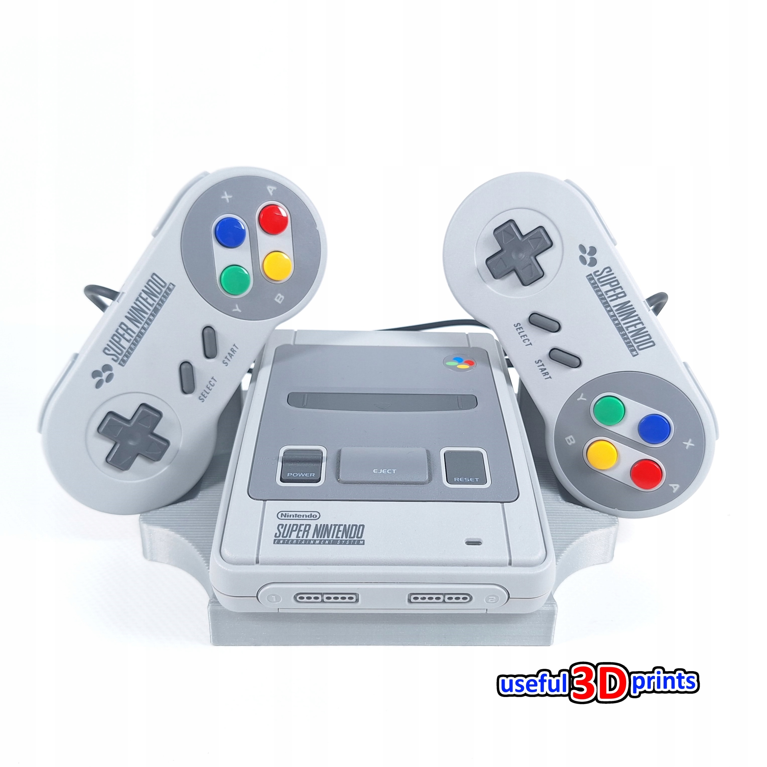 STOJAK PODSTAWKA na SNES Mini z miejscem na 2 kontrolery
