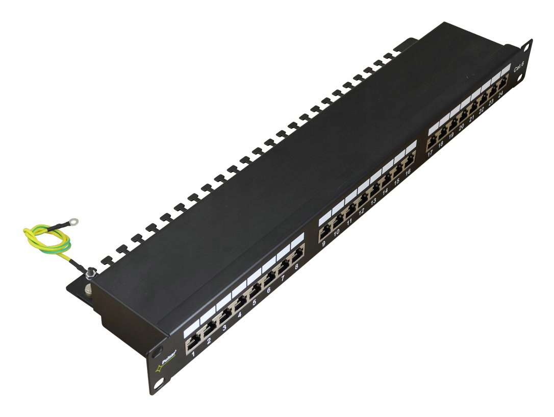 Patchpanel Pulsar RP-F24V6 czarny
