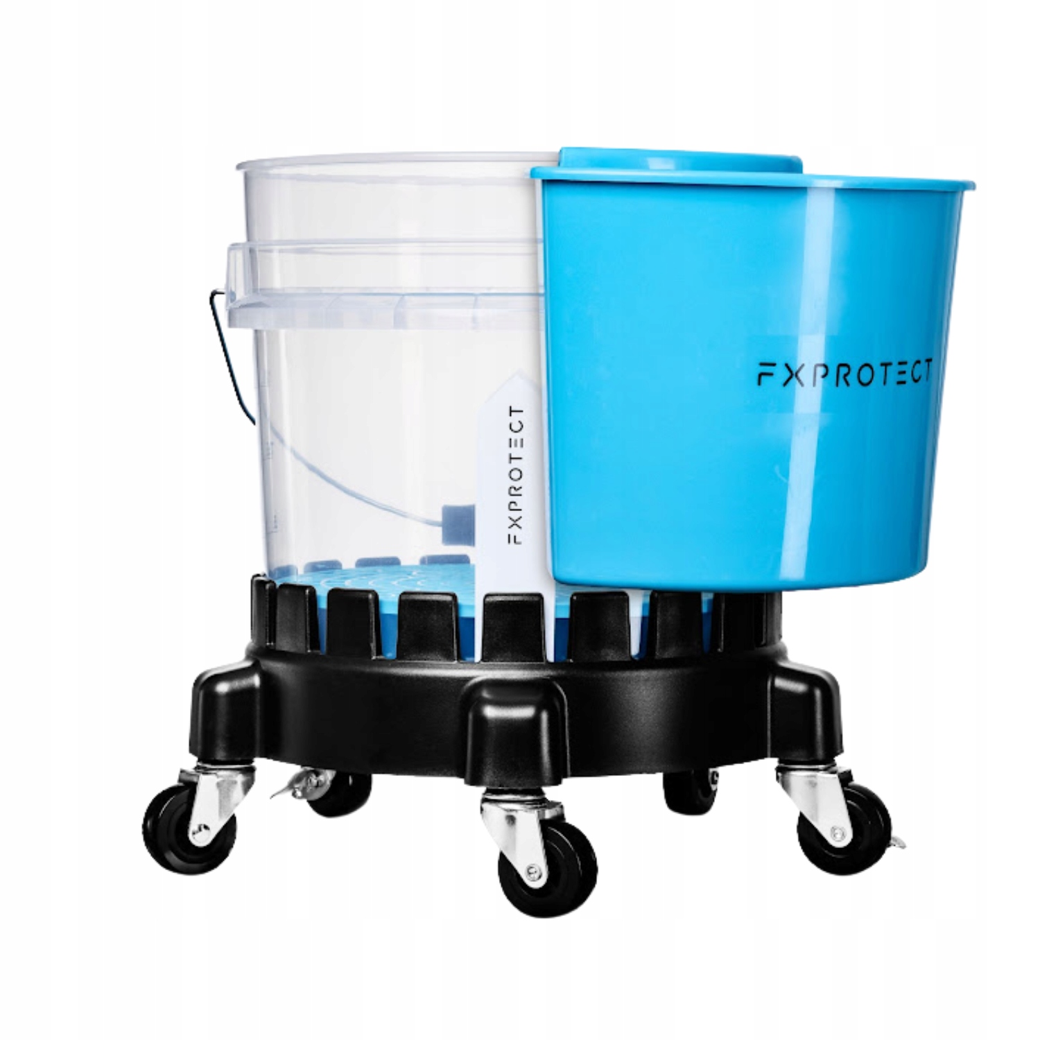 Fx Protect Wash Bucket Mini 16L & Dirt Guard & Bucket Dolly &