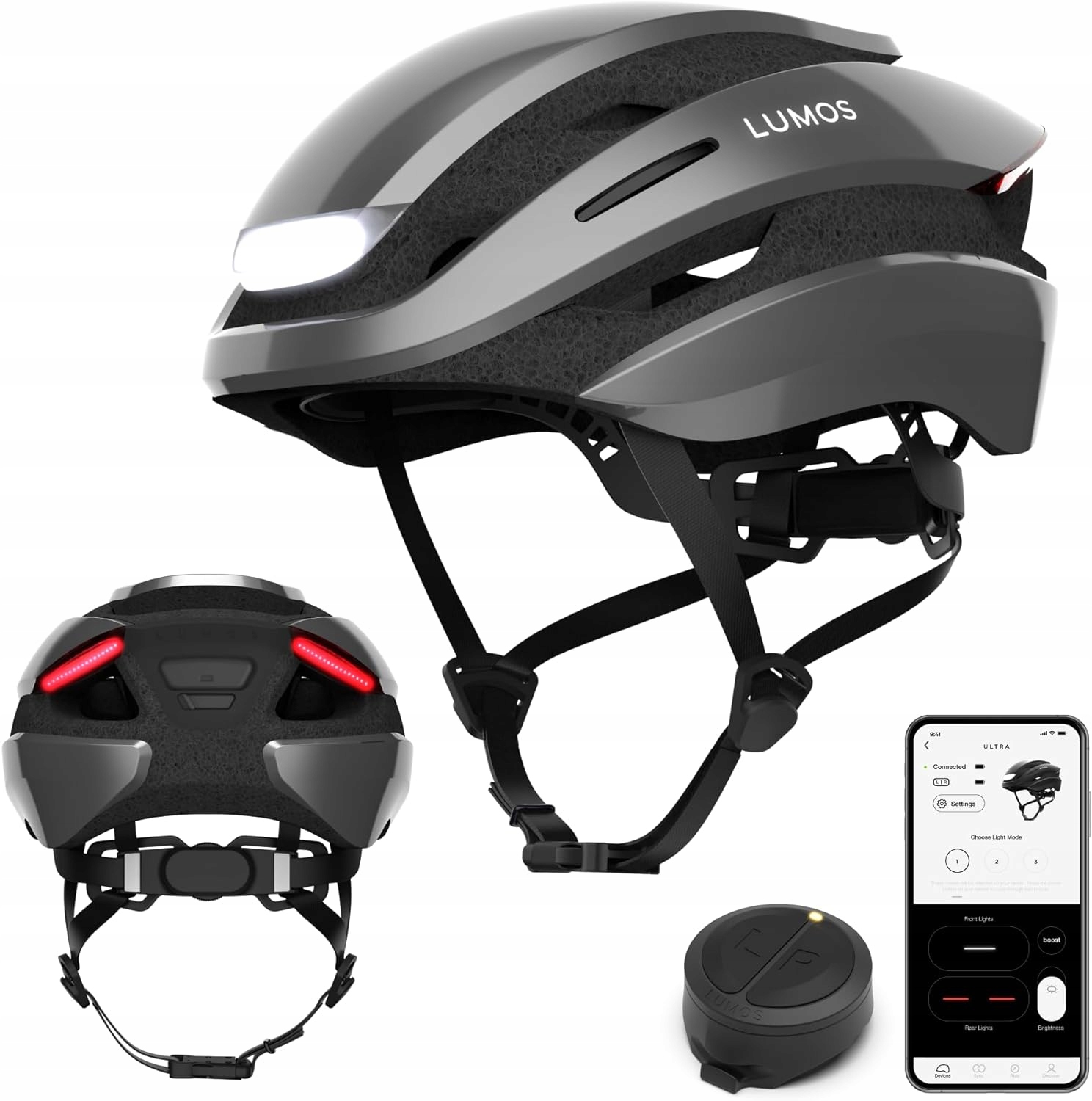 Lumos Ultra Kask rowerowy M-L